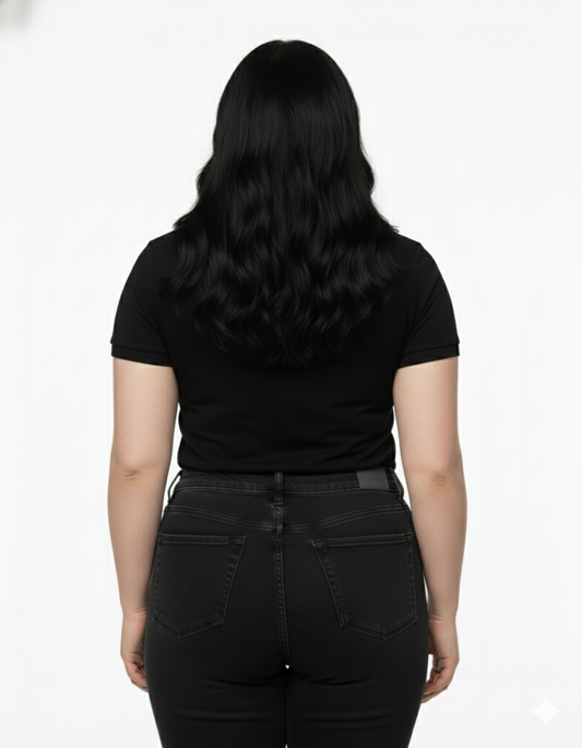 Polera Corporativa Cuello Piqué - Mujer