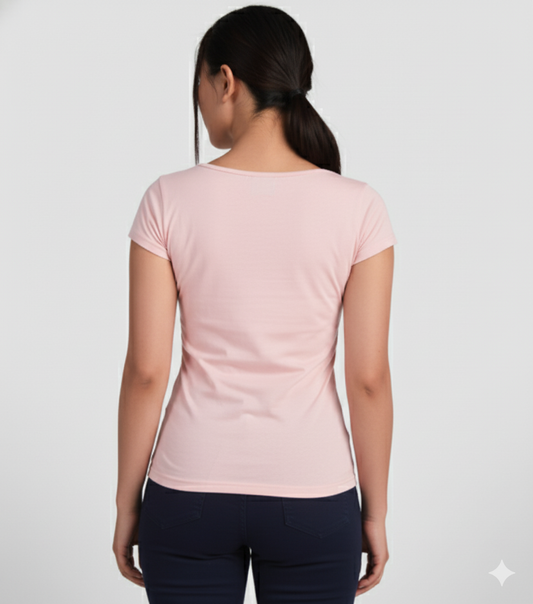 Polera Corporativa Cuello Redondo - Mujer